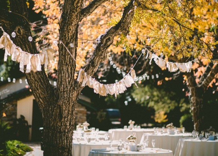 Romantische Stimmung für Ihre Gartenfeier
