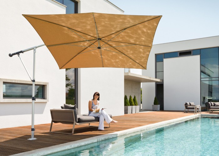 Rund, rechteckig oder quadratisch? Sonnenschirmformate im Vergleich