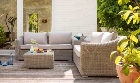 Lounge- und Geflechtmöbel