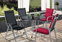 Sieger Gartentisch rund im Gartenmöbel-Shop Peter Süße