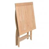 Teak-Klapptisch 70x70cm #1