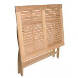 Klapptisch Teak 120x80 cm #1