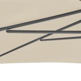 Glatz Smart Sonnenschirm anthrazit 2,0x2,0 m in 11 verschiedenen Farben Stoffqualität 4 #5