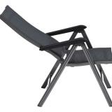 Kettler Basic+ Premium Multipositionssessel, anthrazit/Lakritz, Outdoorgewebe #2