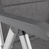 Kettler Basic Plus Relaxsessel padded silber/anthrazit meliert #1