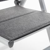 Kettler Basic Plus Multipositionssessel padded silber/anthrazit #2