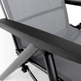 Kettler Cirrus Silver Line Relaxsessel XL, anthrazit/anthrazit-grau, Aluminium/Outdoorgewebe #2