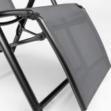 Kettler Cirrus Silver Line Relaxsessel XL, anthrazit/anthrazit-grau, Aluminium/Outdoorgewebe #3