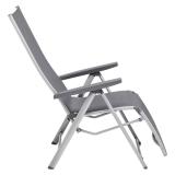 Kettler Cirrus Silver Line XL, Relaxsessel silber/anthrazit-grau, Aluminium/Outdoorgewebe #1