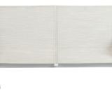 Kettler Diamond 2er Bank, weiß matt/beige, Teak Armlehne #4