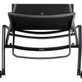 Kettler Diamond Stapelliege, anthrazit/charcoal, mit Teakholz-Armlehnen #4