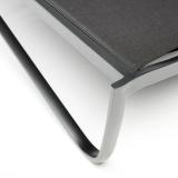 Kettler Diamond Stapelliege, anthrazit/charcoal, mit Teakholz-Armlehnen #6