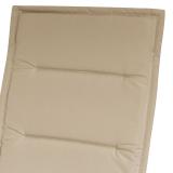 Kettler /KETTtex-Exklusiv® Bäderliegen-Auflage Tampa 205x55x3cm, natur, (agora)® #1
