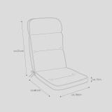 Kettler /KETTtex-Exklusiv® Hochlehner Gartenmöbel-Auflage, 120x50x7cm, natur, KTH3, (agora)® #3