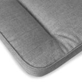 Kettler /KETTtex-Exklusiv® Hochlehner Gartenmöbel-Auflage, 123x50x9cm, silbergrau, KTH3 #1