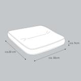 Kettler /KETTtex-Exklusiv®Hocker Auflage 50x50x7cm #2