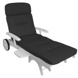 Kettler /KETTtex-Exklusiv® Liegenauflage, 200x65x9cm, anthrazit, KTH3 #1