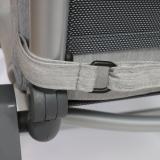 Kettler /KETTtex-Exklusiv® Mittellehner Auflage 109x50x4cm, silbergrau und Reißverschluß #2
