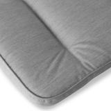 Kettler /KETTtex-Exklusiv® Niederlehner Gartenmöbel-Auflage, 100x50x7cm, silbergrau, KTH3, (agora)® #1
