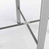 Kettler Latitude Bartisch 70x70x103cm, hellgrau #3