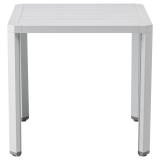 Kettler Latitude Dining Tisch, 78x78x74cm, hellgrau #1