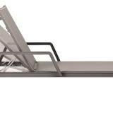Kettler Latitude Rollliege mit Armlehne, taupe #1