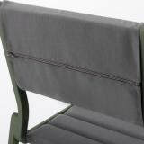 Kettler Latitude Sitz- und Rückenkissen für Stapelsessel, Stapelstuhl, Barstuhl, anthrazit #2