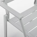 Kettler Latitude Stapelsessel, hellgrau #3