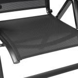 Kettler Legato Silver-Line Multipositionsessel anthrazit/anthrazit #2