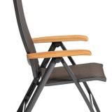 Kettler Memphis Multipositionssessel anthrazit-bronze #3