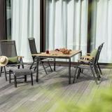 Kettler Memphis Multipositionssessel anthrazit-bronze #4