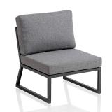 Kettler Ocean Skid Lounge-Set mit Tisch 160x95cm, 10-teilig #2