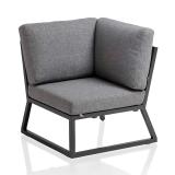 Kettler Ocean Skid Lounge-Set mit Tisch 160x95cm, 10-teilig #4