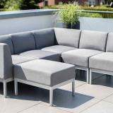 Pure City-Line Mittelteil, silber/flanelle, Sunbrella® #1