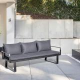 Kettler Rasmus Modular 3 Sitzer/Liege anthrazit/charcoal, Aluminium/Outdoorgewebe #1