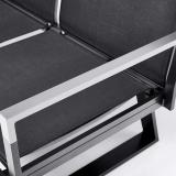 Kettler Rasmus Modular 3 Sitzer/Liege anthrazit/charcoal, Aluminium/Outdoorgewebe #4