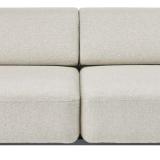 Kettler Tribe Lounge 2-Sitzer, anthrazit matt/Boucle beige #1
