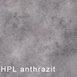 Kettler Tube Klapptisch anthrazit, Tischplatte HPL anthrazit, 120x80cm #2
