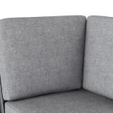 Kettler Zenith Eckteil, anthrazit matt/hellgrau #1