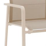 Zebra Bee Alu-Stapelsessel light taupe/desert #2