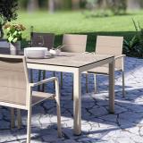 Zebra Bee Alu-Stapelsessel light taupe/desert #3