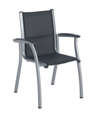 Avantgarde Dining Chair, silber/anthrazit #1