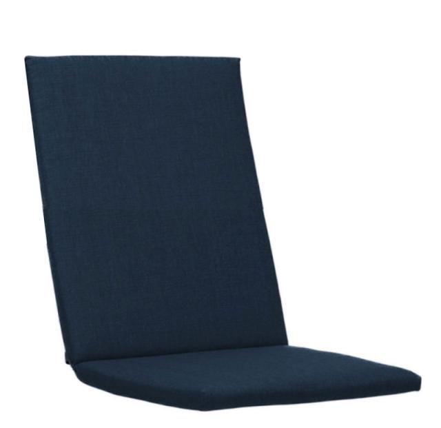 Kettler / KETTtex-Exklusiv® Mittellehner Auflage, 109x50x4cm, blau uni, mit Reißverschluß #1