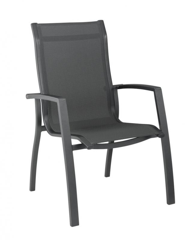 Kettler Altura Curve Stapelsessel anthrazit/anthrazit #1