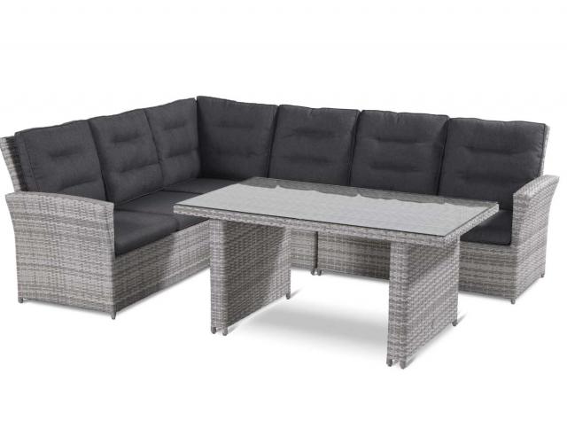 Springfield Lounge Set white wash/-grau #1