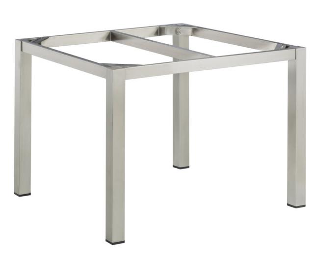 Kettler Cubic Edelstahl Tischgestell für Tisch 95x95x72cm, #1