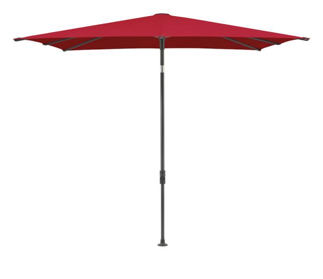 Glatz SMART Sonnenschirm 2,0x2,0m anthrazit/rubino Stoffqualität 5 #1