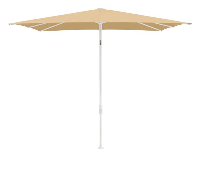 Glatz SMART Sonnenschirm 2,0x2,0m weiß/cereal Stoffqualität 5 #1