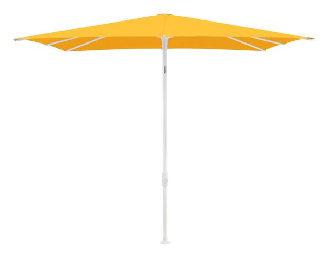 Glatz SMART Sonnenschirm 2,0x2,0m weiß/corn Stoffqualität 5 #1