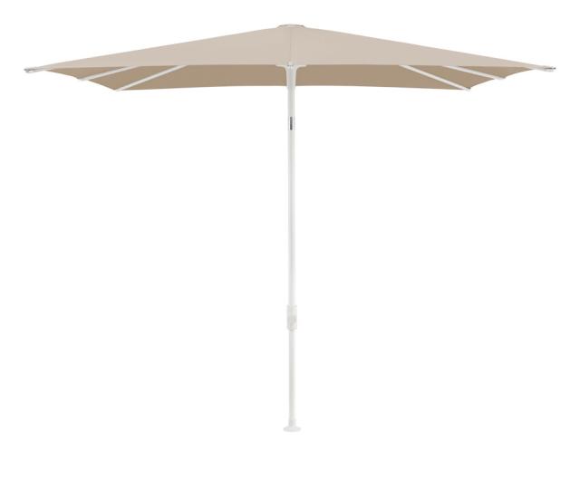 Glatz SMART Sonnenschirm 2,0x2,0m weiß/linen Stoffqualität 5 #1